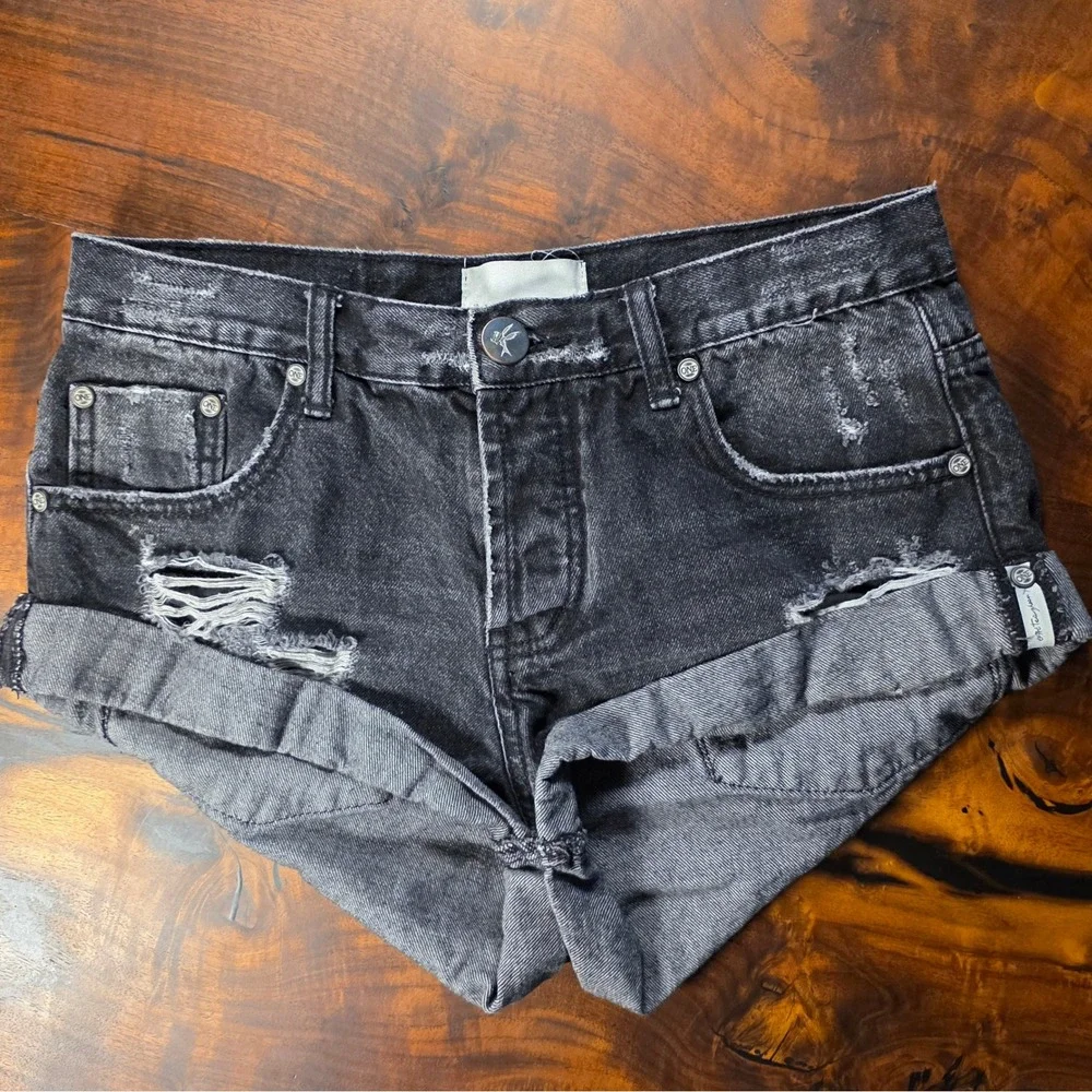 One Teaspoon Boho Indiesleaze Beach Distressed Cuffed Premium Fashiongram
